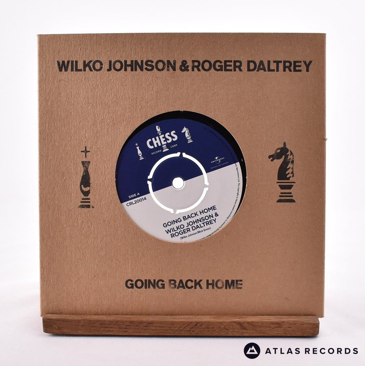 Wilko Johnson Going Back Home 7" Vinyl Record - Front Cover & Record