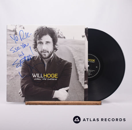 Will Hoge Draw The Curtains LP Vinyl Record - Front Cover & Record