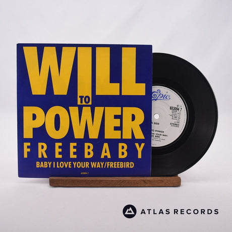 Will To Power Freebaby 7" Vinyl Record - Front Cover & Record