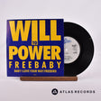 Will To Power Freebaby 7" Vinyl Record - Front Cover & Record