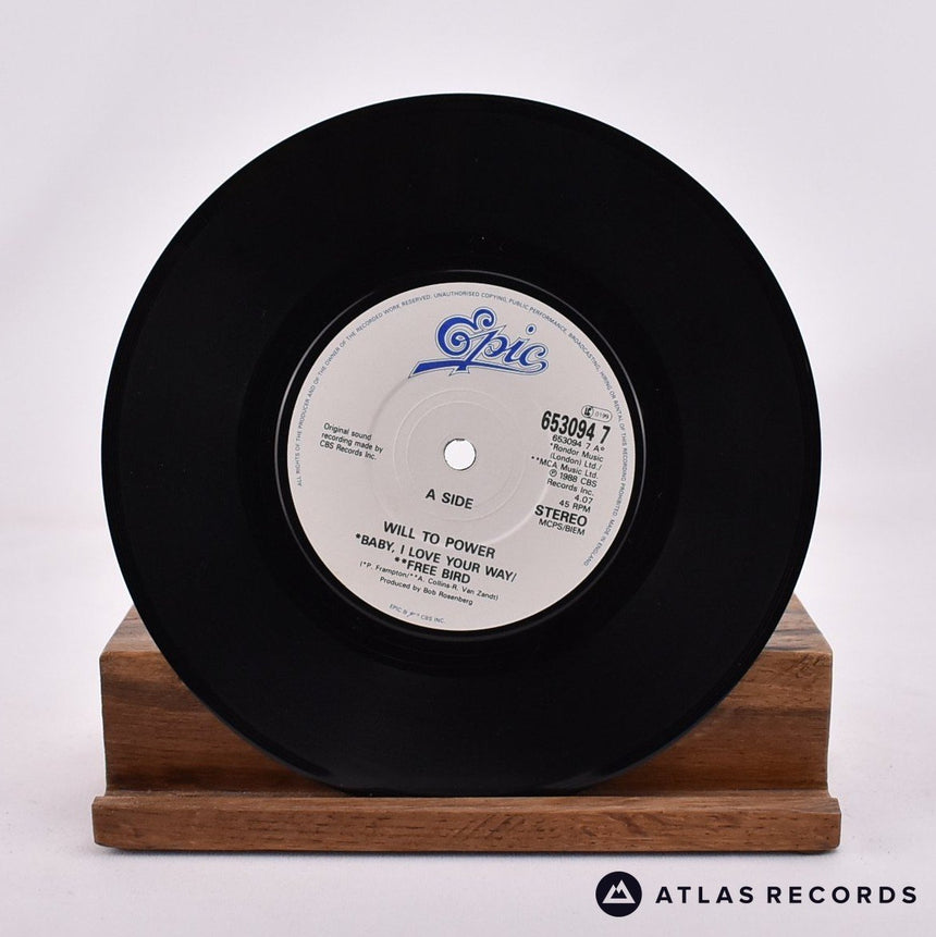 Will To Power - Freebaby - 7" Vinyl Record - EX/VG+