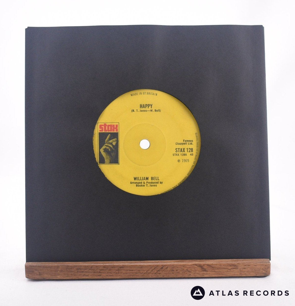 William Bell Happy 7" Vinyl Record - In Sleeve