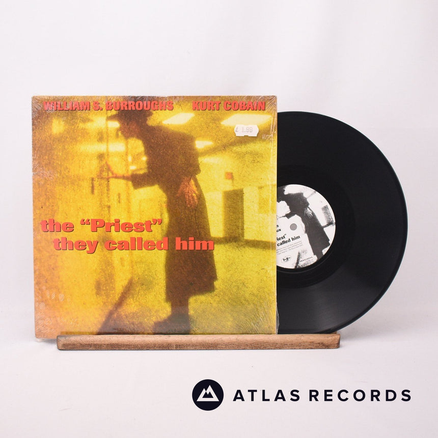William S. Burroughs The "Priest" They Called Him 10" Vinyl Record - Front Cover & Record