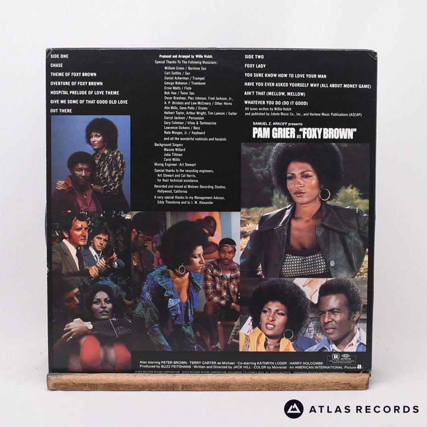 Willie Hutch - Foxy Brown - Us 180G LP Vinyl Record - VG+/VG+