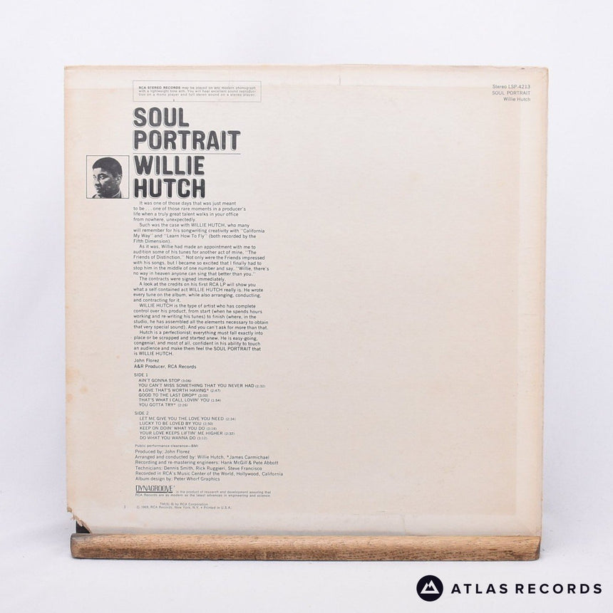 Willie Hutch - Soul Portrait - Us A/C A/B LP Vinyl Record - VG+/EX