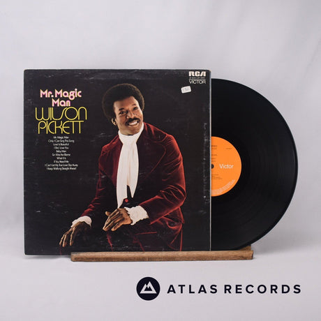Wilson Pickett Mr. Magic Man LP Vinyl Record - Front Cover & Record
