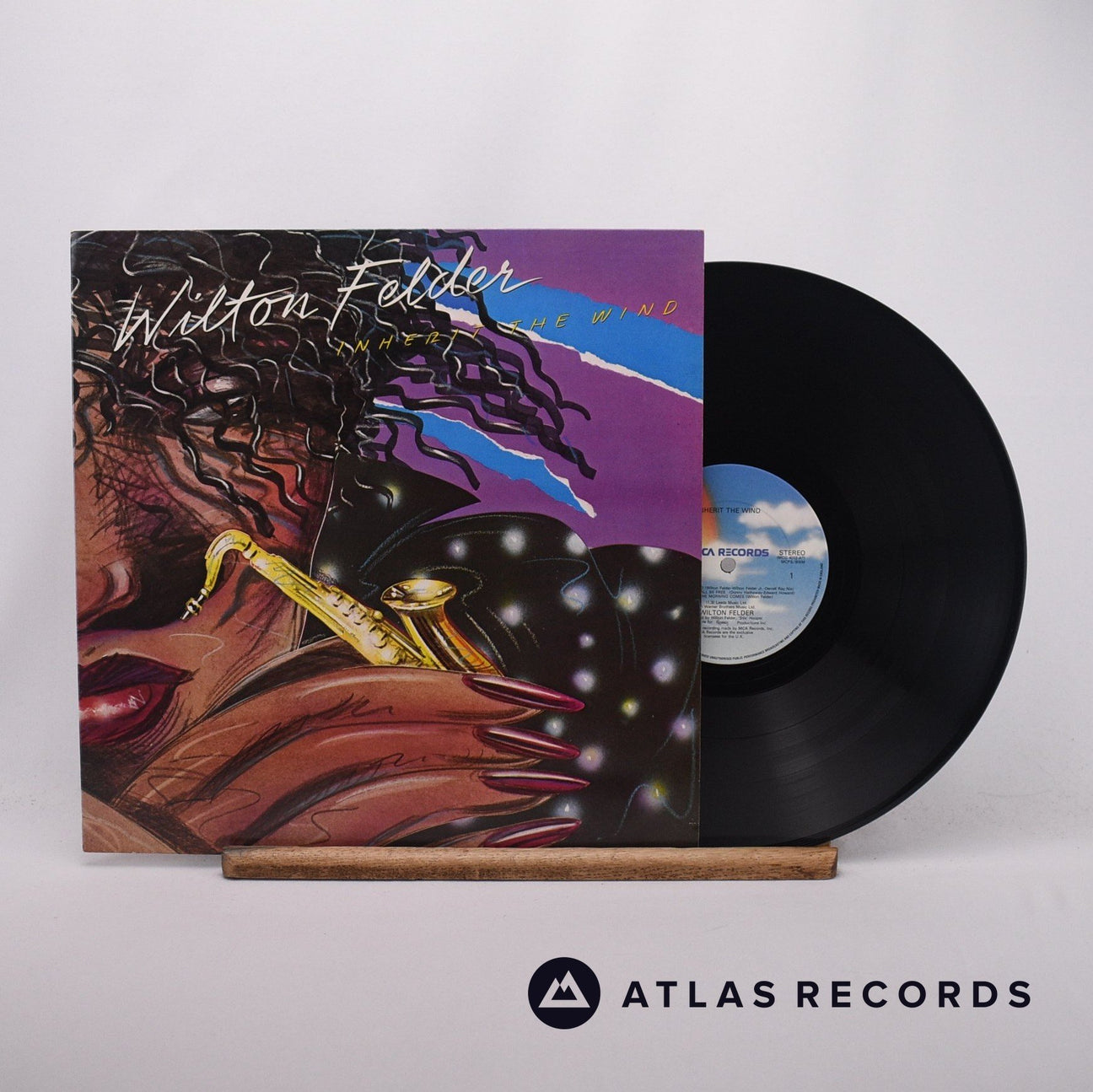 Wilton Felder Inherit The Wind LP Vinyl Record - Front Cover & Record