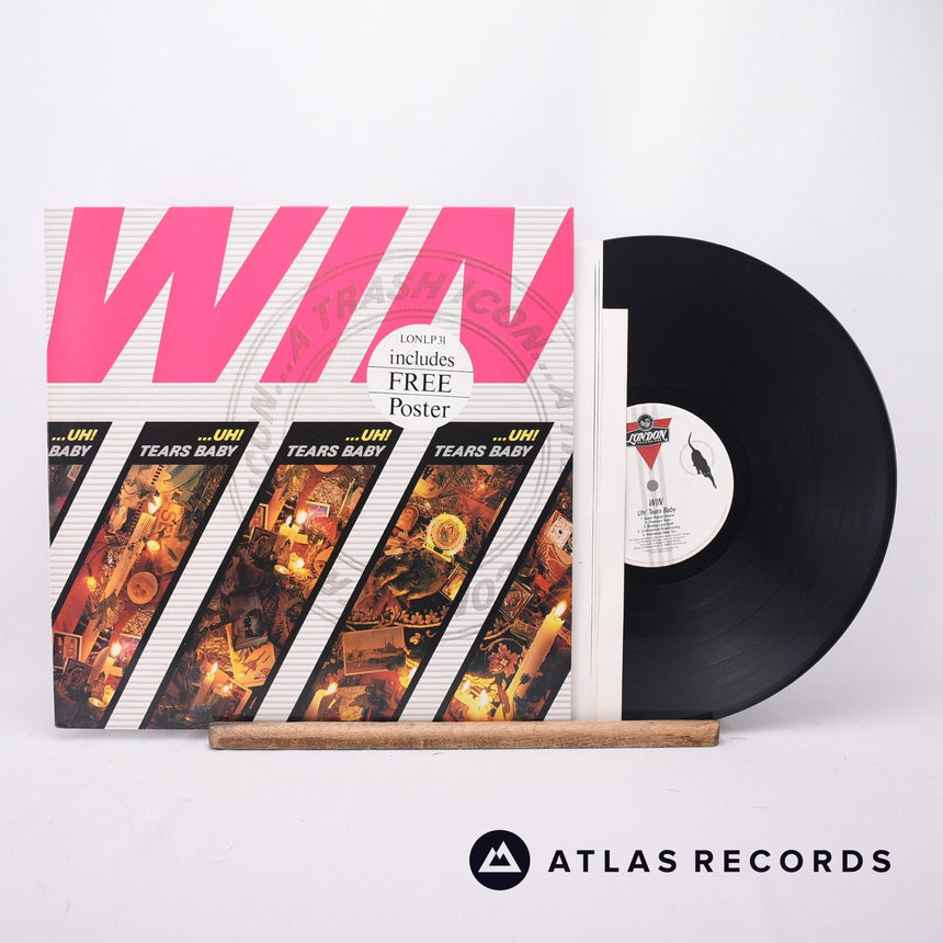 Win ...Uh! Tears Baby LP Vinyl Record - Front Cover & Record