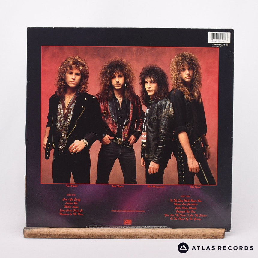 Winger - In The Heart Of The Young - LP Vinyl Record - VG+/EX