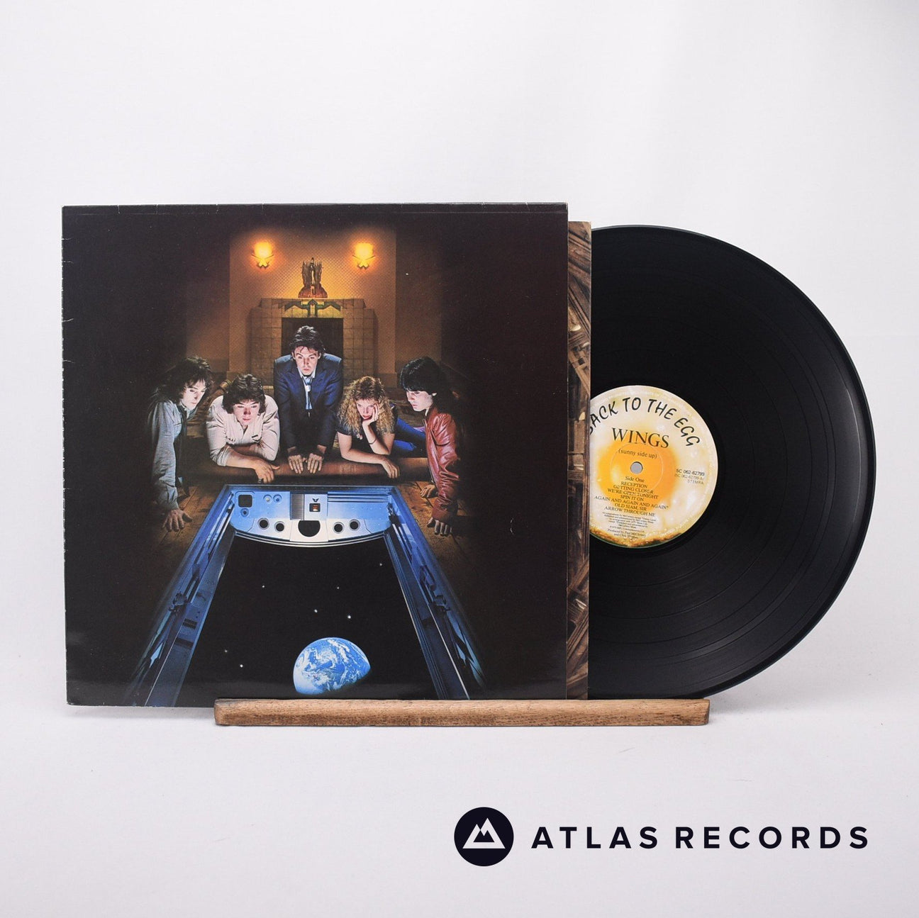 Wings Back To The Egg LP Vinyl Record - Front Cover & Record