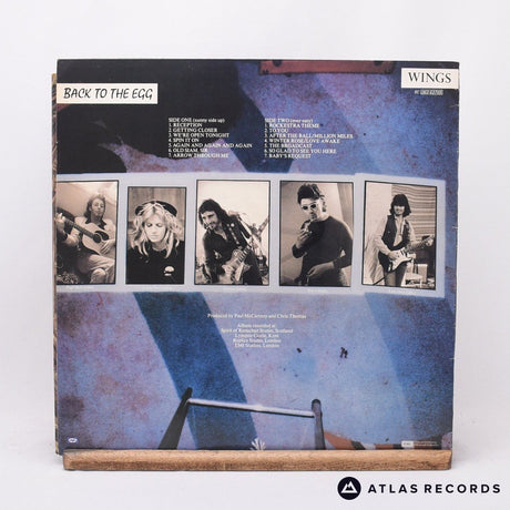 Wings - Back To The Egg - Netherlands LP Vinyl Record - VG+/VG+