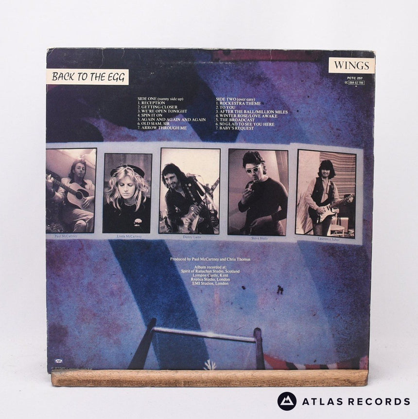 Wings - Back To The Egg - LP Vinyl Record - VG+/VG+