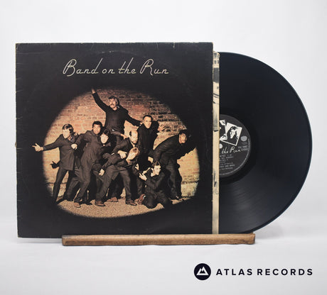 Wings Band On The Run LP Vinyl Record - Front Cover & Record