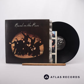Wings Band On The Run LP Vinyl Record - Front Cover & Record