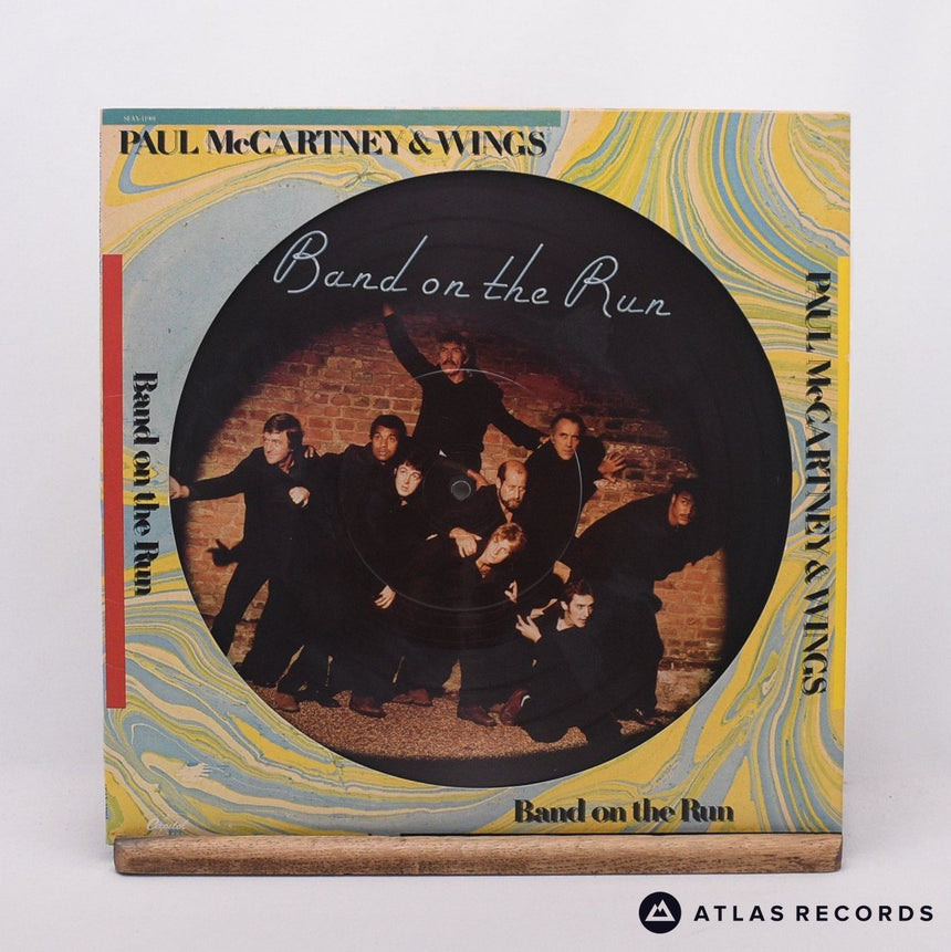 Wings Band On The Run LP Vinyl Record - Front Cover & Record