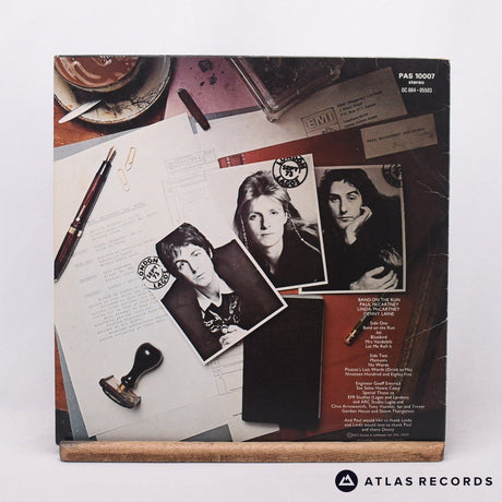 Wings - Band On The Run - First Uk Press -1 -1 LP Vinyl Record - VG+/VG+