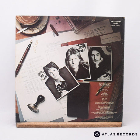 Wings - Band On The Run - Poster LP Vinyl Record - VG+/EX