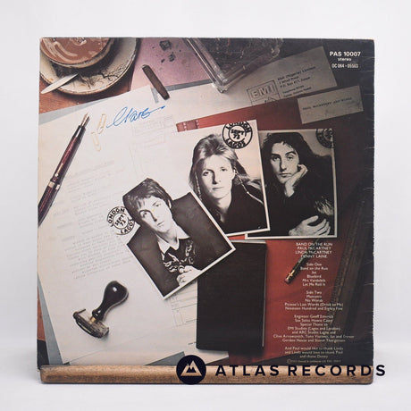 Wings - Band On The Run - 929-2 930-2 LP Vinyl Record - VG+/VG+