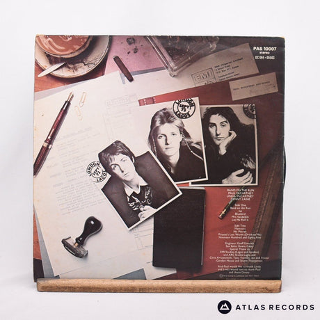 Wings - Band On The Run - First Uk Press Poster -2 -2 LP Vinyl Record - VG+/VG+