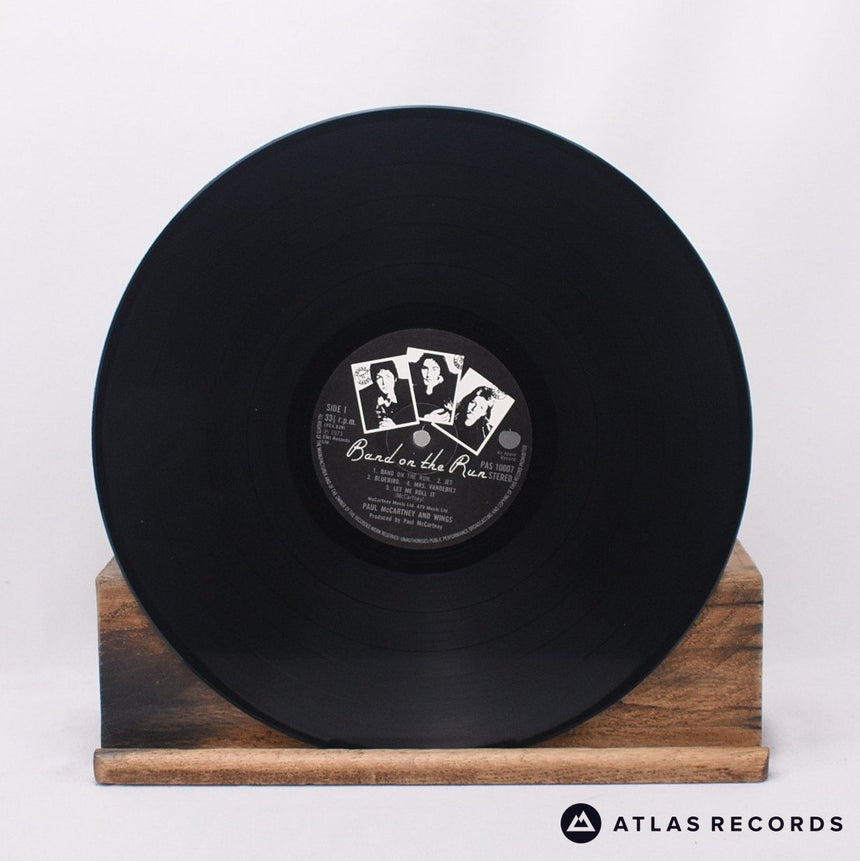 Wings - Band On The Run - First Uk Press Poster LP Vinyl Record - VG+/EX