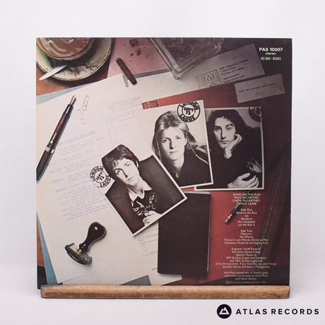 Wings - Band On The Run - Poster Reissue LP Vinyl Record - EX/EX
