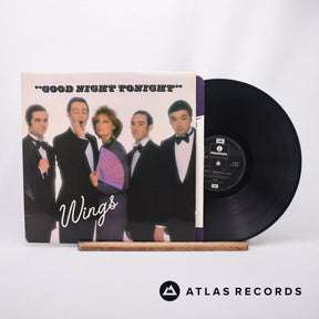 Wings Goodnight Tonight 12" Vinyl Record - Front Cover & Record