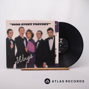 Wings Goodnight Tonight 12" Vinyl Record - Front Cover & Record