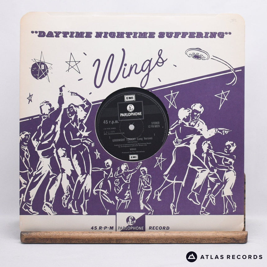 Wings - Goodnight Tonight - 12" Vinyl Record - EX/EX