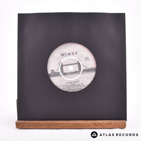 Wings I've Had Enough 7" Vinyl Record - In Sleeve