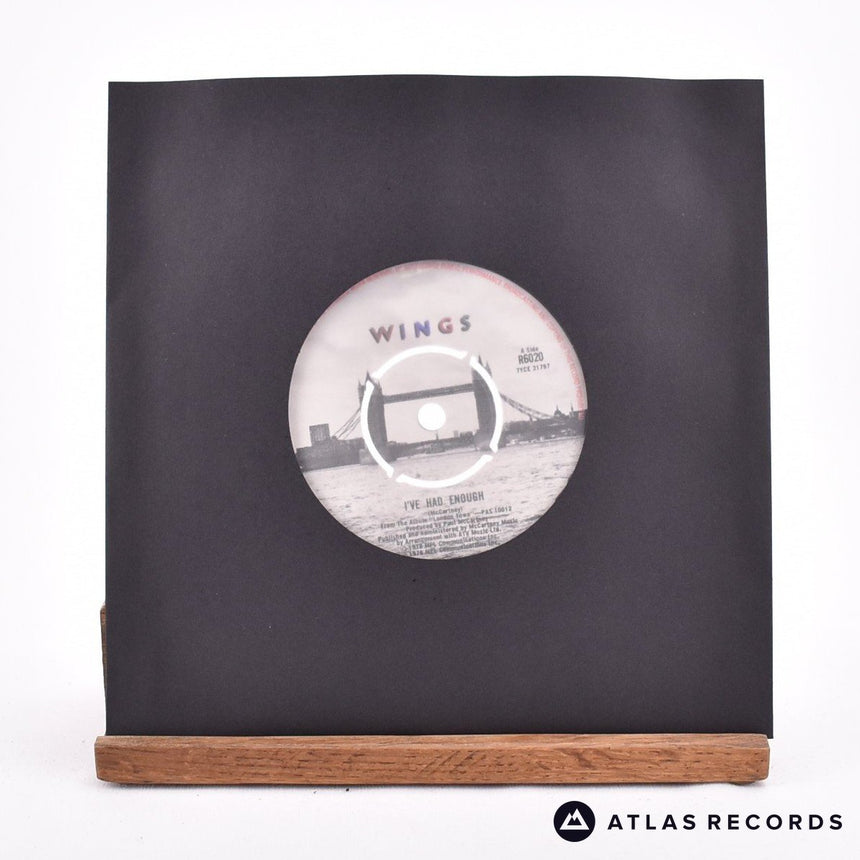 Wings I've Had Enough 7" Vinyl Record - In Sleeve