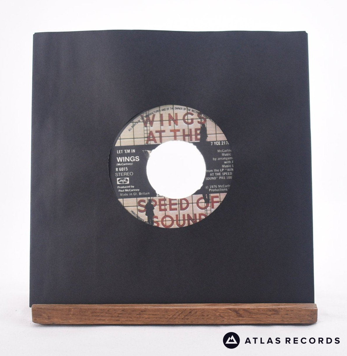 Wing Record Label Wings Let 'Em In 7