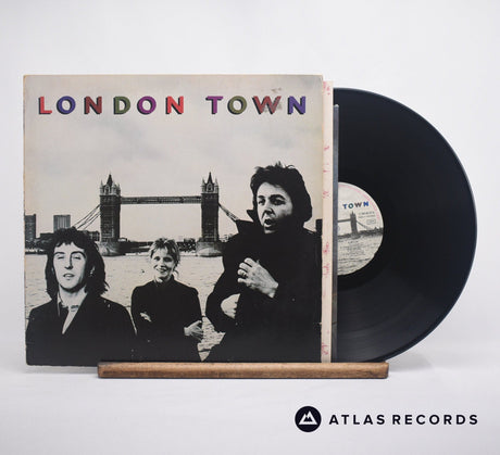 Wings London Town LP Vinyl Record - Front Cover & Record