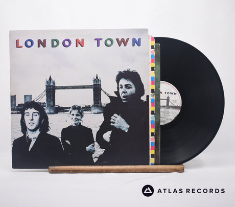 Wings London Town LP Vinyl Record - Front Cover & Record
