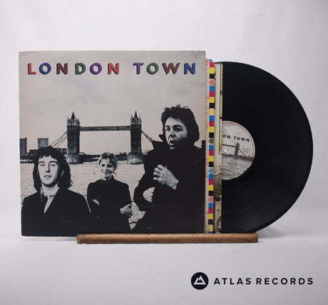 Wings London Town LP Vinyl Record - Front Cover & Record