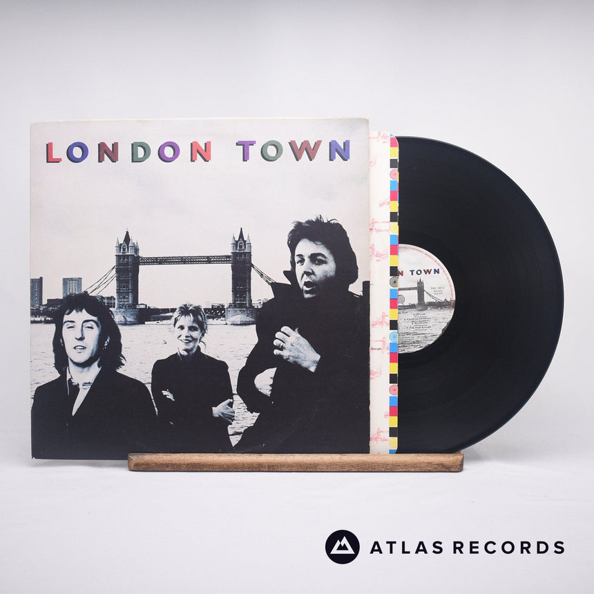 Wings London Town LP Vinyl Record - Front Cover & Record