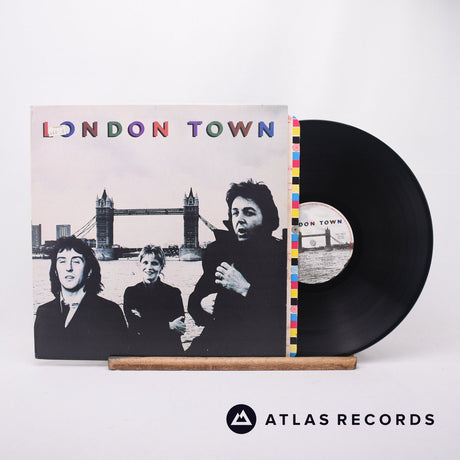 Wings London Town LP Vinyl Record - Front Cover & Record