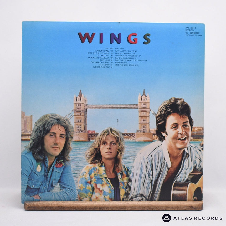 Wings - London Town - Poster LP Vinyl Record - EX/VG+