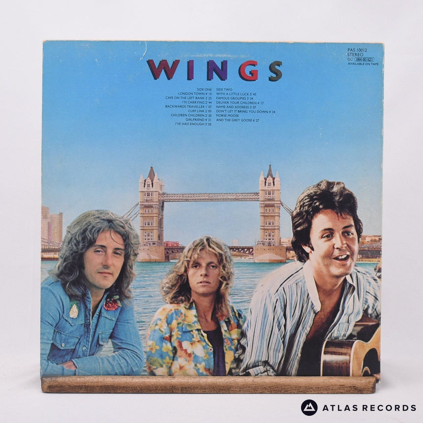 Wings - London Town - -1 -4 LP Vinyl Record - VG+/EX