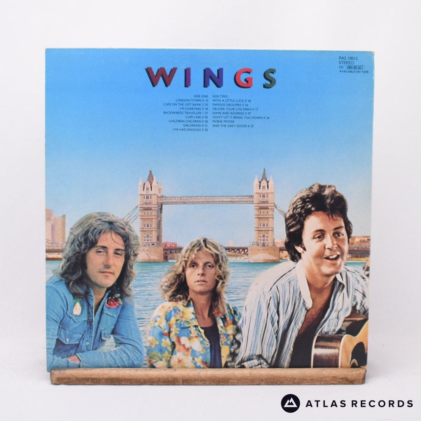 Wings - London Town - Poster LP Vinyl Record - VG+/VG+