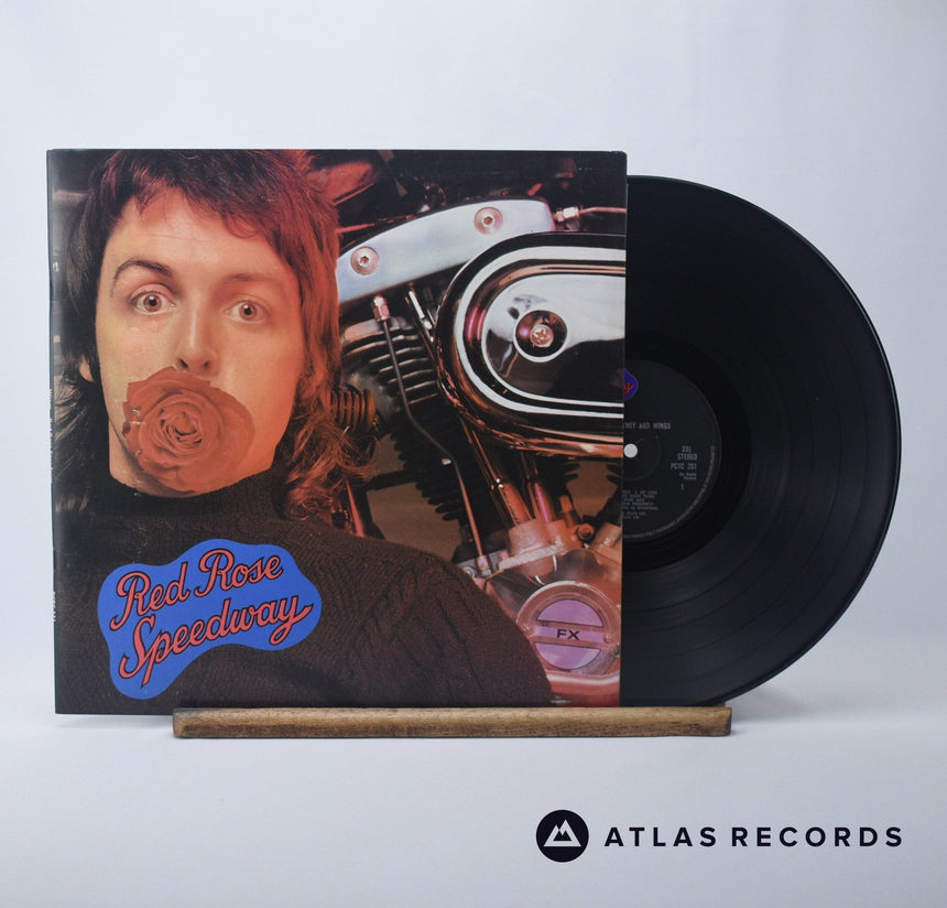 Wings Red Rose Speedway LP Vinyl Record - Front Cover & Record