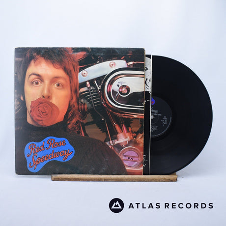 Wings Red Rose Speedway LP Vinyl Record - Front Cover & Record