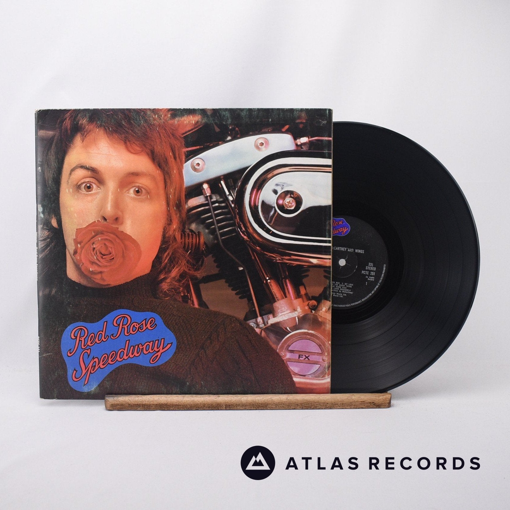 Wings Red Rose Speedway LP Vinyl Record VG+/EX – Atlas Records