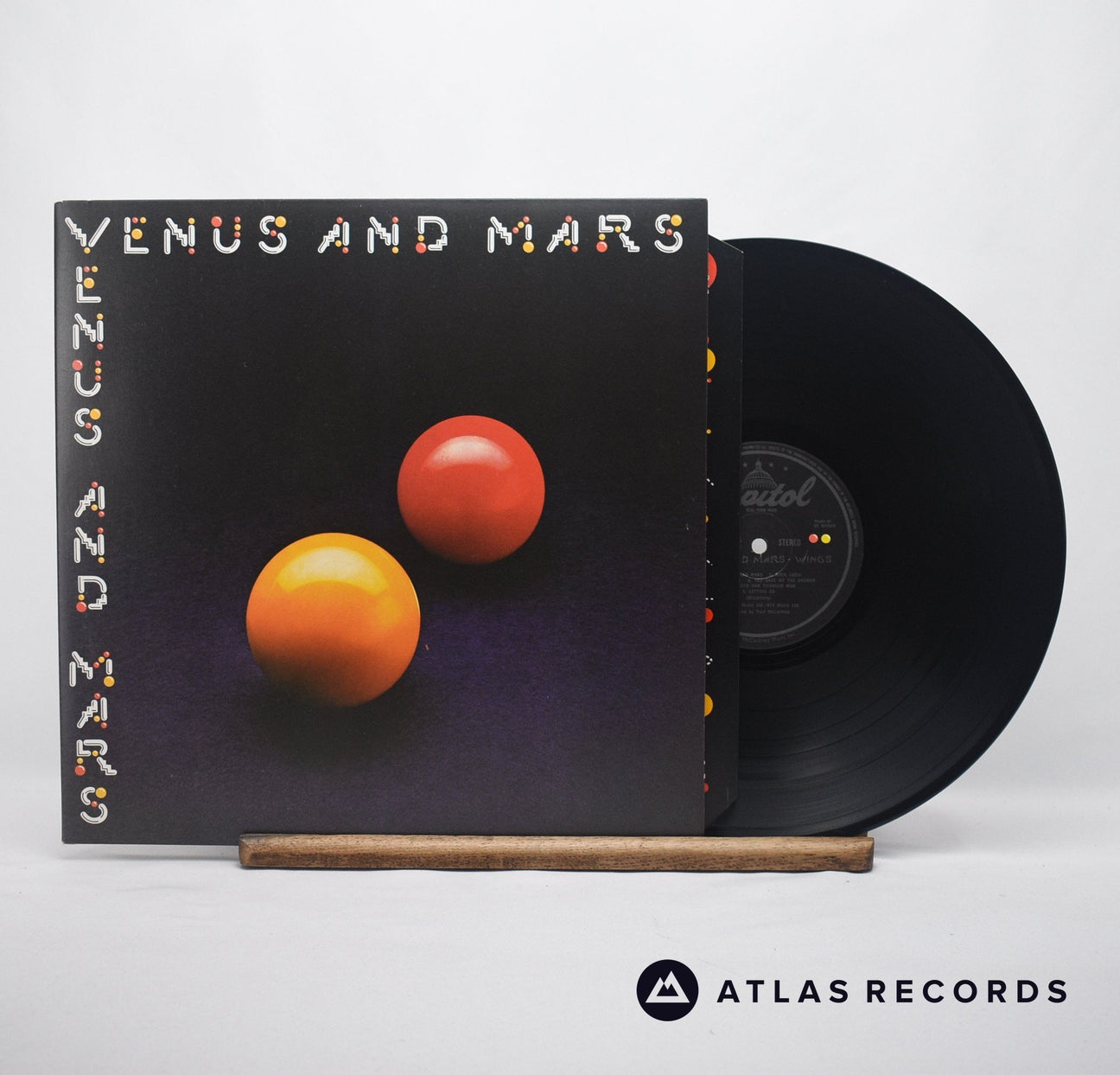 Wings Venus And Mars LP Vinyl Record - Front Cover & Record