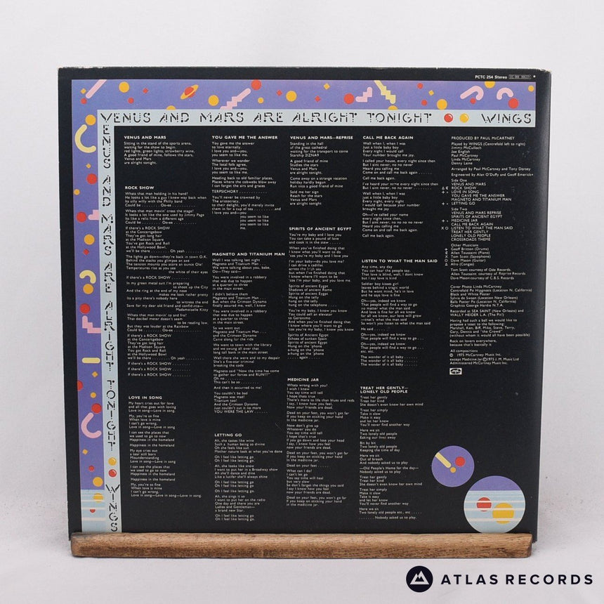 Wings - Venus And Mars - Porky LP Vinyl Record - EX/EX