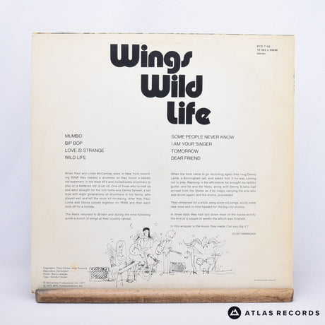 Wings - Wild Life - First Uk Press -11 -1 LP Vinyl Record - EX/EX