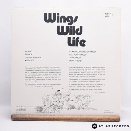 Wings - Wild Life - -1-1 LP Vinyl Record - EX/EX