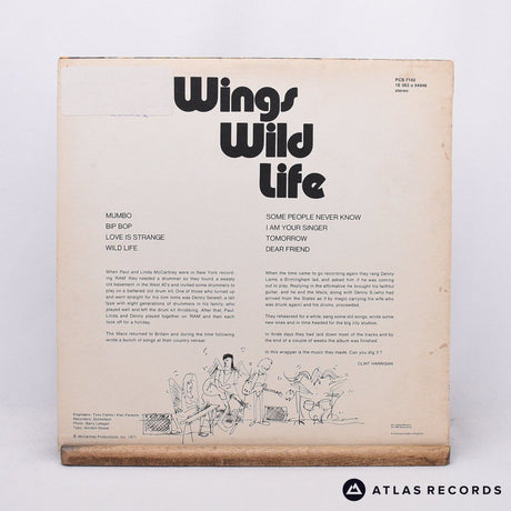 Wings - Wild Life - First Uk Press LP Vinyl Record - EX/EX