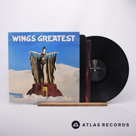 Wings Wings Greatest LP Vinyl Record - Front Cover & Record