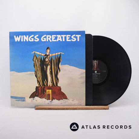 Wings Wings Greatest LP Vinyl Record - Front Cover & Record