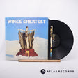 Wings Wings Greatest LP Vinyl Record - Front Cover & Record